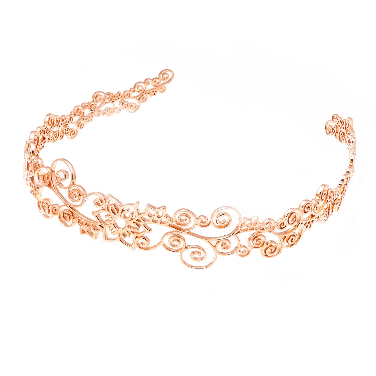 Rose gold deals flower headband