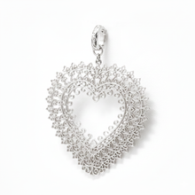 Heart Medallion-Sterling Silver